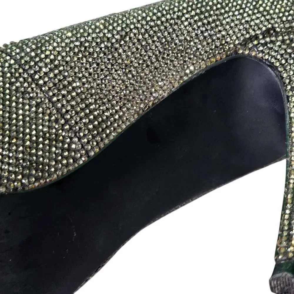 Steve Madden Rhinestone Stiletto Pumps Size 8